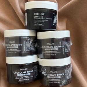 Pallure Color Pigment Refresher * 1 JET BLACK, 4 CHOCOLATE BROWN*